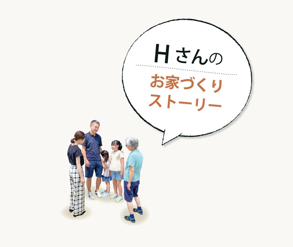 地図、家族_田辺様邸