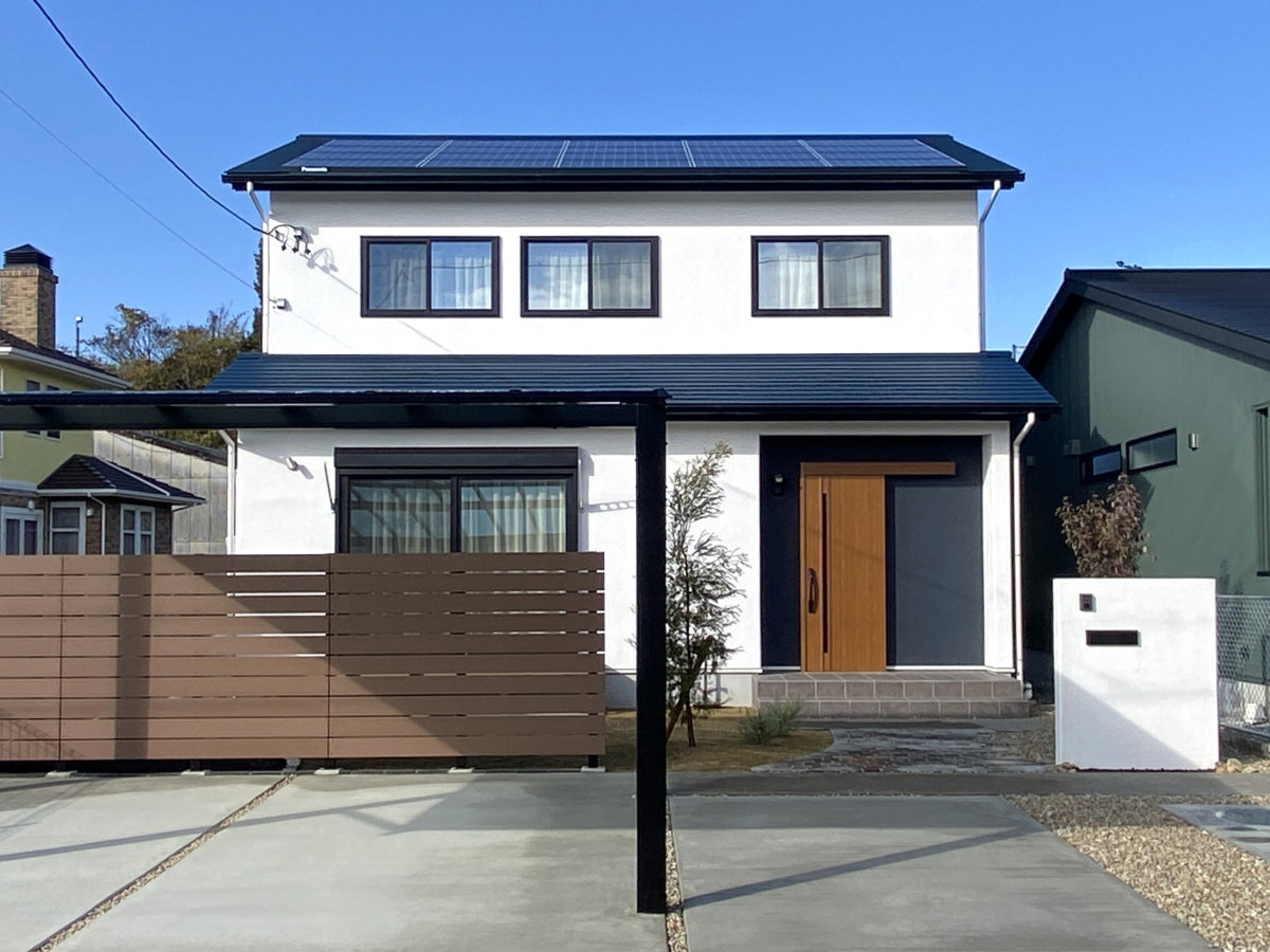 注文住宅レポート＃121 菊川市半済 家事の時短に妥協せずとことんこだわった 大人シンプルな漆喰の家