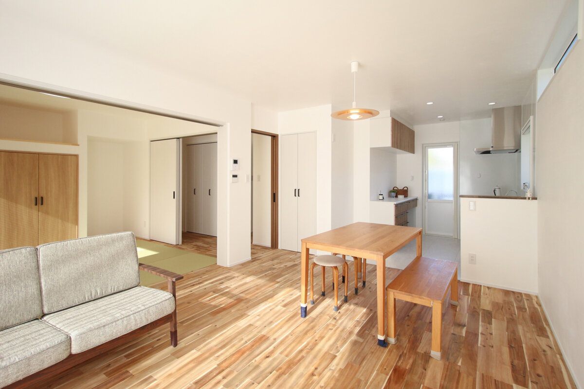 注文住宅レポート#154 菊川市神尾 “将来的に、玄関から別々の” 二世帯住宅に変化できるお家