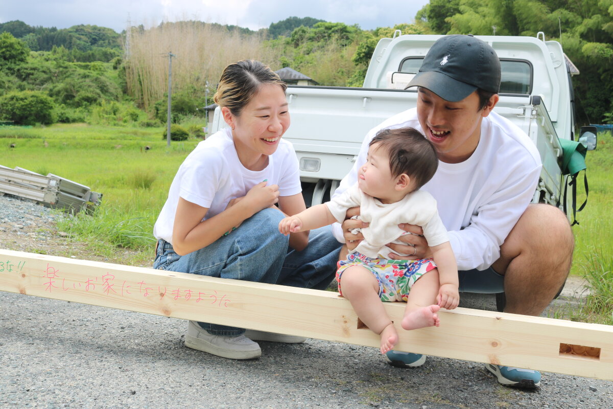 住むほどに楽しくなる家 -周智郡森町睦実- 上棟～