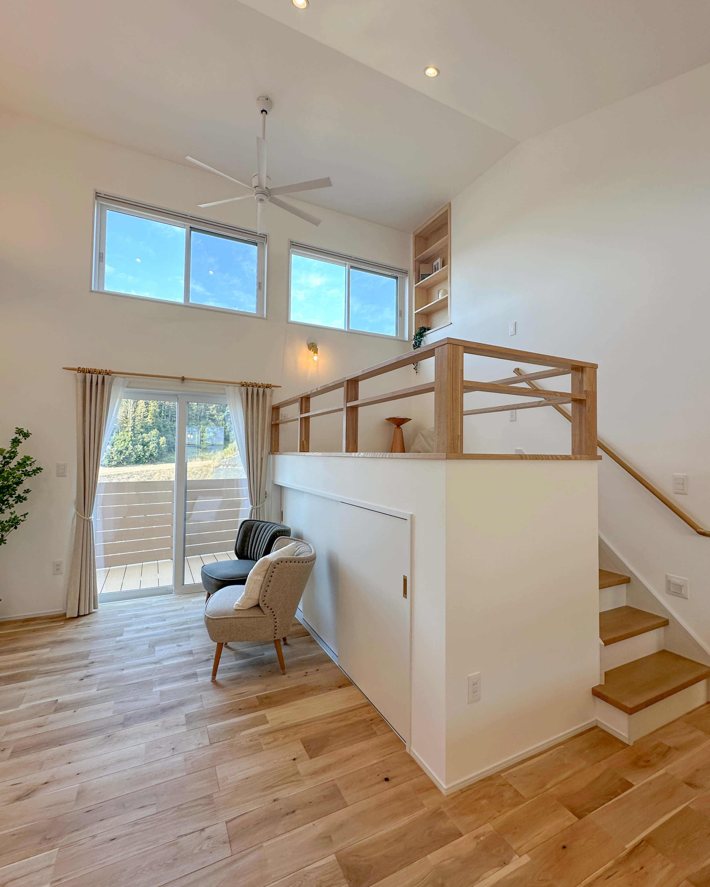 完成見学会 1月17日(土)18日(日) 掛川市上西郷 　“景色を楽しみながら暮らす” 「ロフト」があるコンパクト平屋