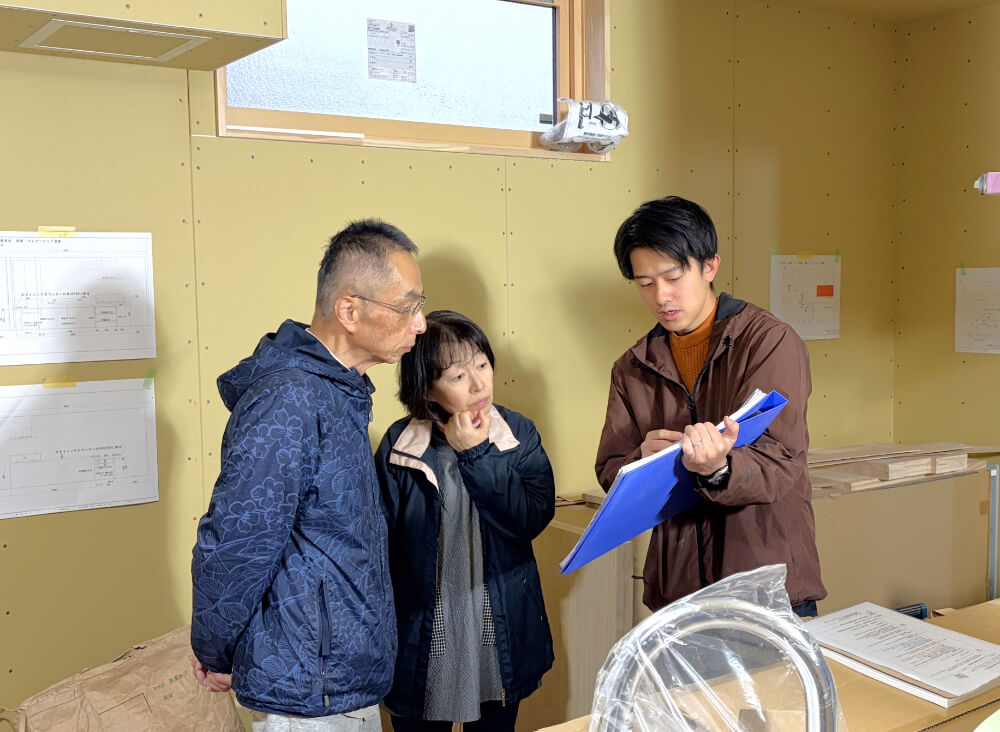 ＊順調に完成に向かっています＊菊川市和田I様邸-仕上げ前チェック-