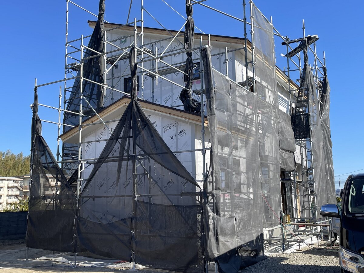 にぎやかな現場☆ 掛川市岡津K様邸