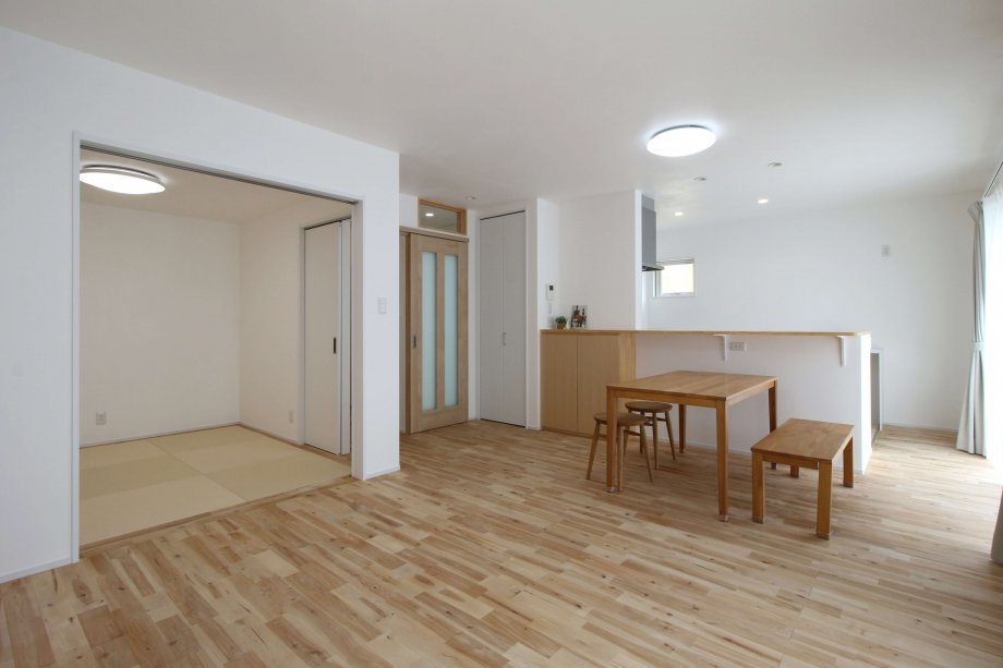 ＼収納も家事も◎！／ 老後も子育て中も1階だけで完結するお家