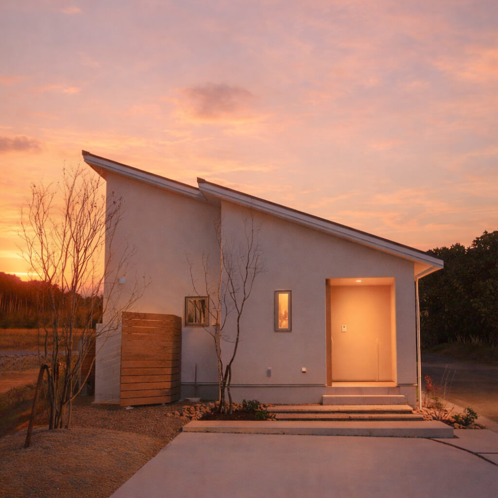 【モデルハウス見学】 掛川市上西郷 　“景色を楽しみながら暮らす” 「ロフト」があるコンパクト平屋