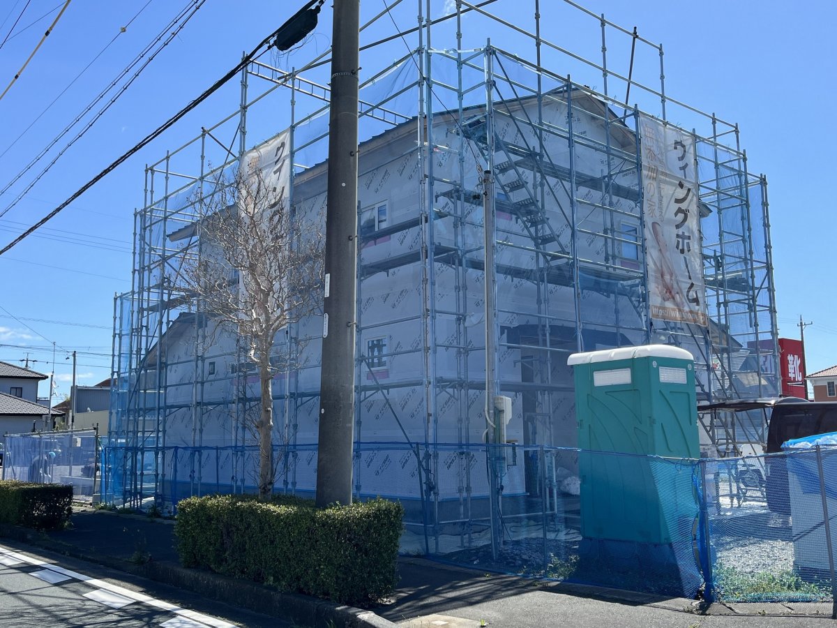 上棟から1週間☆ 磐田市立野I様邸