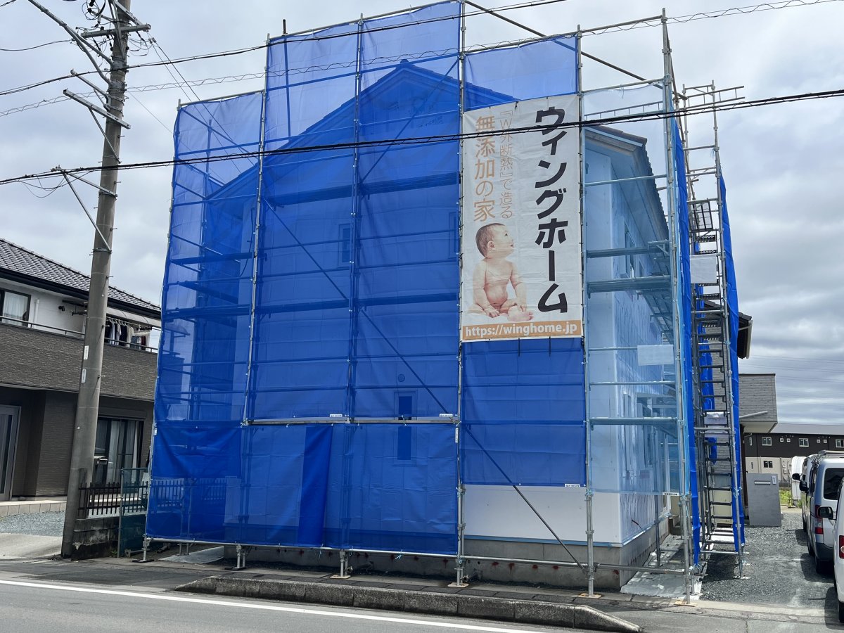 上棟前からの様子☆ 浜松市浜名区上善地K様邸