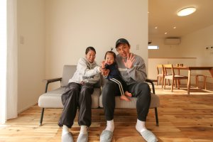 #ぐるっと回れて無駄がない! 1階だけで生活が完結するお家